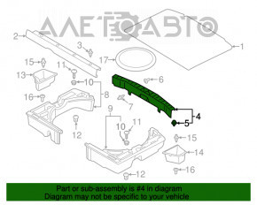 Capacul portbagajului Mitsubishi Outlander Sport ASX 10- zgârieturi