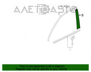 Capac usa fata stanga Acura MDX 14-20