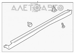 Pragul drept Mitsubishi Eclipse Cross 18-