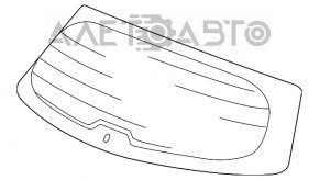 Стекло заднее двери багажника Acura MDX 07-13