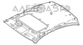 Acoperirea tavanului pentru Infiniti Q50 14- cu trapa