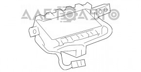 Airbagul de pasager din bordul Toyota Sienna 11-16