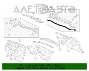 Garnitura capotei Honda HR-V 16-22