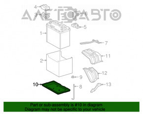 Suport pentru baterie Toyota Rav4 06-12