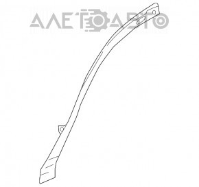 Garnitura arc pentru aripi spate stanga fata Honda CRV 17-22 pe caroserie zgarie nou original OEM