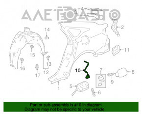 Замок лючка бензобака Honda Accord 18-22