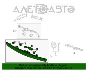 Garnitura portbagaj Acura MDX 14-20