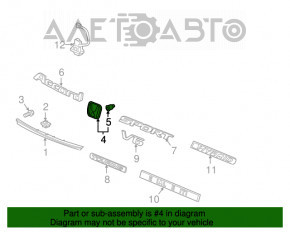 Emblema capacului portbagajului Honda Accord 13-17