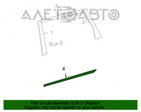 Capac usa inferioara fata dreapta Toyota Sienna 04-10