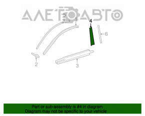 Capac usa fata stanga Toyota Camry v40 nou OEM original