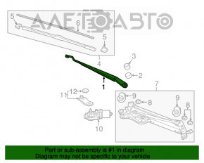 Leash spate dreapta Honda HR-V 16-22