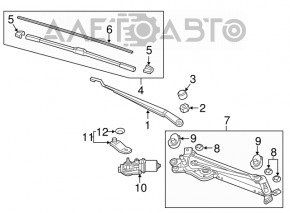 Leash spate dreapta Honda HR-V 16-22