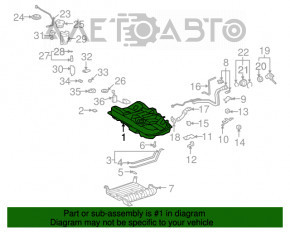 Rezervor de combustibil pentru Lexus ES350 07-12