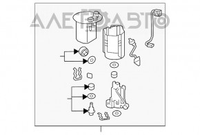 Pompă de combustibil Toyota Camry v70 18-