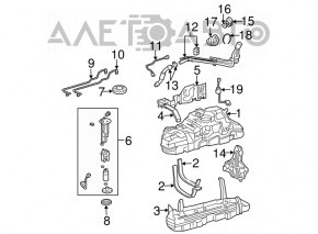 Pompă de combustibil, pompă de benzină Lexus GX470 03-09