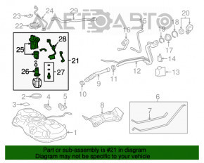 Pompă de combustibil Toyota Prius V 12-17