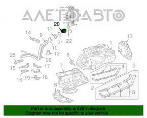 Корпус лючка бензобака Lexus RX300 RX330 RX350 RX400H 04-09