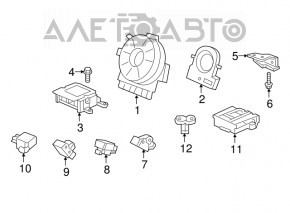 Senzor airbag dreapta spate Honda HR-V 16-22