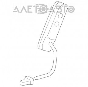 Airbagul pentru scaunul drept al modelului Acura MDX 07-13.