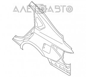 Aripa spate dreapta Nissan Altima 13-15 pre-restilizare