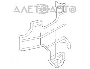 Deflectorul radiatorului stâng Mitsubishi Eclipse Cross 18-