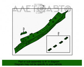 Panoul din spate al Nissan Rogue 14-20