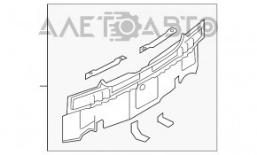 Panoul din spate al Infiniti G25 G35 G37 4d 06-14