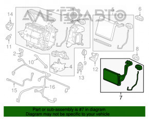 Radiatoarele de încălzire pentru Honda CRV 12-16