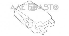 Modul de control al coloanei de direcție Porsche Cayenne 958 11-17