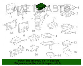 Modul de control Gateway Porsche Cayenne 958 11-17