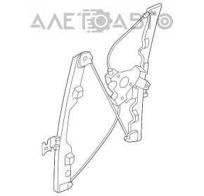 Geam electric cu motor fata dreapta Nissan Murano z50 03-08