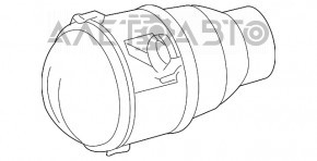 Противотуманная фара птф левая Lexus RX400h 06-09 песок