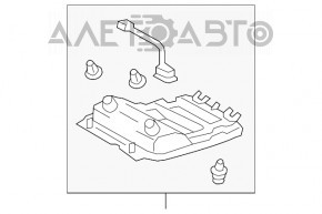 Плафон освещения передний Lexus GS300 GS430 06 бежевый, без люка и Lexus link