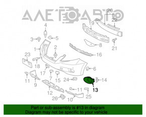 Cadru far dreapta pentru Lexus RX450h 10-12 pre-restilizare