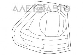 Lanterna exterioară aripă stângă Lexus RX350 RX400h 06-09