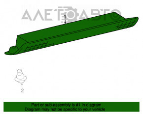 Semnal de oprire Toyota Highlander 14-19