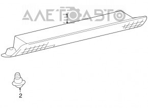 Semnal de oprire Toyota Highlander 14-19