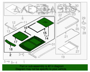 Mecanismul de deschidere a portbagajului pentru Kia Soul 14-19