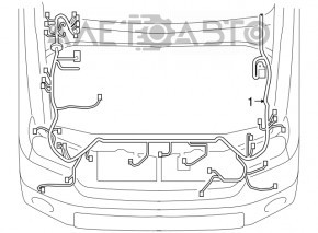 Cablu subcapot Toyota Sequoia 08-16