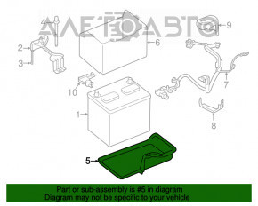 Tava baterie Subaru Legacy 15-19 nou original OEM