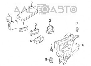 Modul de integrare a releului Lexus IS250 IS350