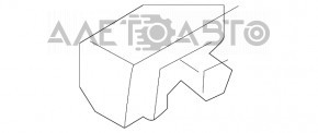 Capac mâner exterior dreapta față Hyundai Tucson 16-20 crom nou original OEM