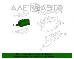 Blocul de relee Toyota Highlander 14-19 3.5