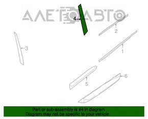 Capac usa spate stanga spate Infiniti JX35 QX60 13-17