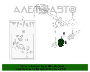 Шлейф руля Subaru Outback 10-14