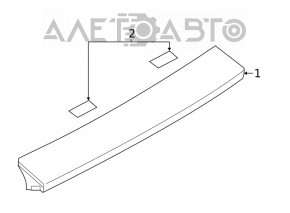 Semnal de oprire Mitsubishi Eclipse Cross 18-