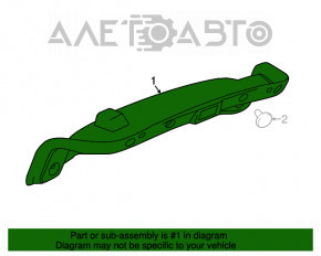 Capacul portbagajului Chevrolet Malibu 16-