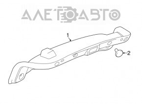 Capacul portbagajului Chevrolet Malibu 16-