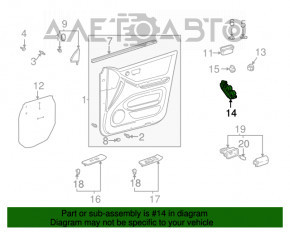 Corpul filtrului de aer Chevrolet Equinox 10-17