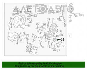 Controlul scaunului șoferului pentru Lexus RX300 RX330 RX350 RX400h 04-09 bej